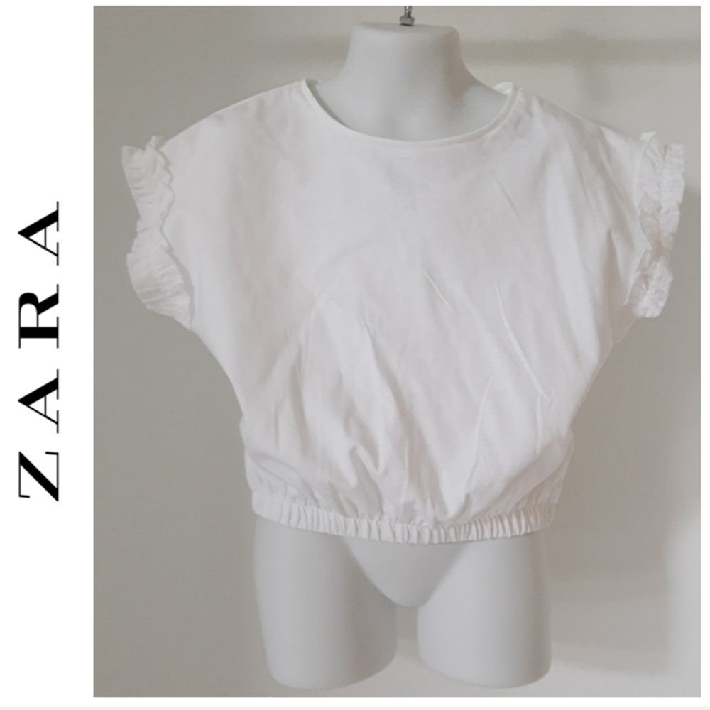 Pure White Flutter Top